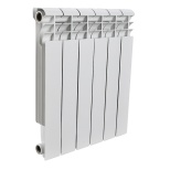 Радиатор ROMMER Profi 500 AL500-80-80-100  6 секций (RAL9016)